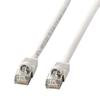 SANWA SUPPLY STP Enhanced Category 5 Cable, 20m, Light Gray, KB-STP-20LN