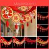 2022 Cny Chinese New Year Banner Flag Pendant Colorful Spring Festival Hanging Decoration