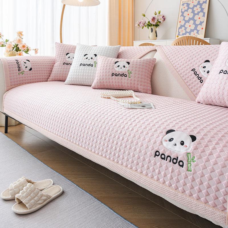 Sofa Cushion Cool In Summer Doudou Non-Slip Seat Cushion  New Modern Simple Mat Sofa Cover Cool Cushion
