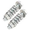 Exhaust Spring Bolt Nut M10x1.25 Tight Fixation Noise Reduction Manifold Bolt Kit for Exhaust Pipe Repair
