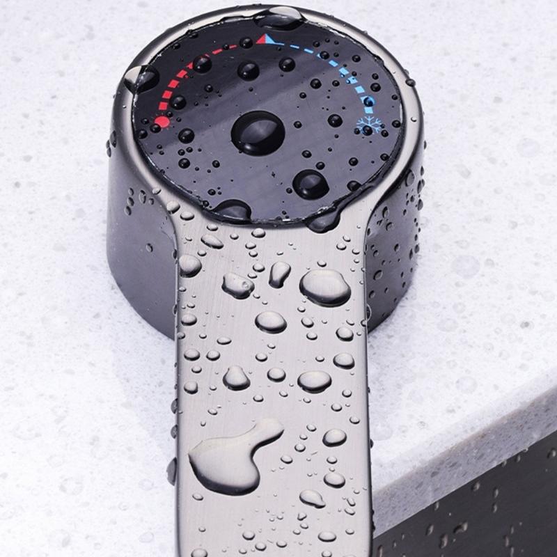 Universals Single Handle Bathroom Faucet Levers Replacement Aluminium Alloys Handle Basins Mixer Faucet Tap