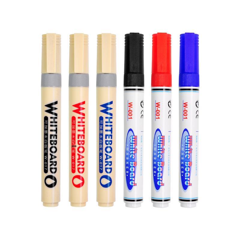 Long-lasting, High-capacity Erasable Whiteboard and Glass Marker with Thick Tip for Easy Erasing and Logo Printing.