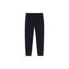 Anta Training Series Solid Color Breathable Outdoor Tapered Knit Sports Pants Men Bottoms Basic-Black 152417324-3