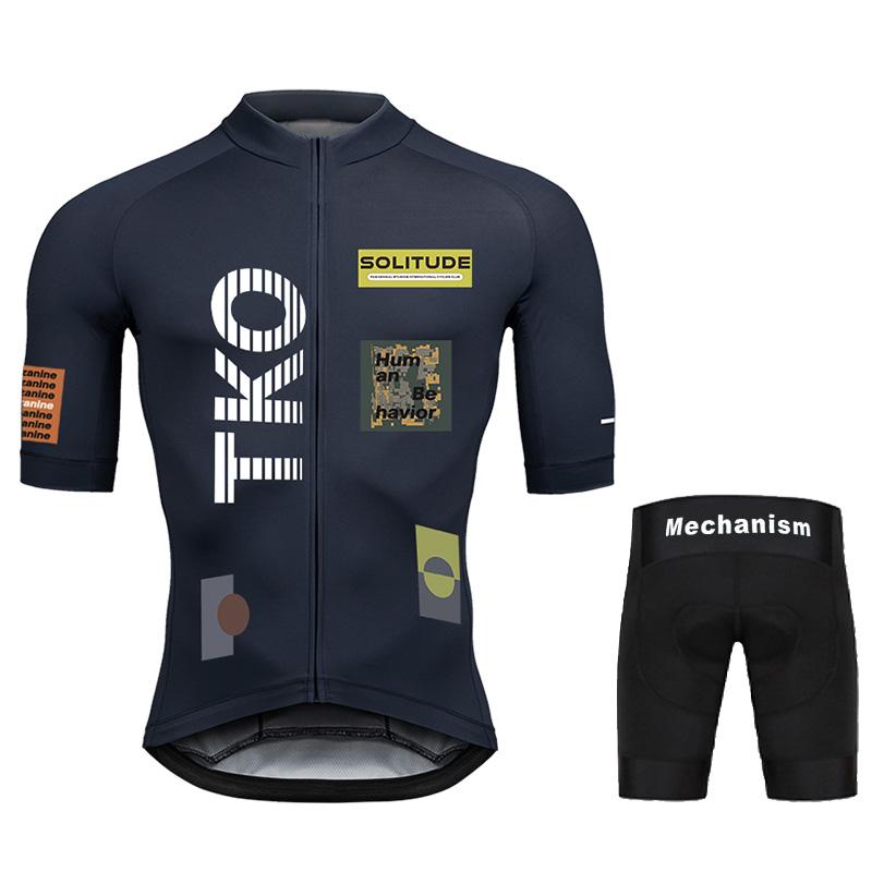Set Maglia Ciclismo Giovanile 2026 Maglia Ciclismo Traspirante Abbigliamento Estivo per Ciclismo Abbigliamento per Mountain Bike Triathlon
