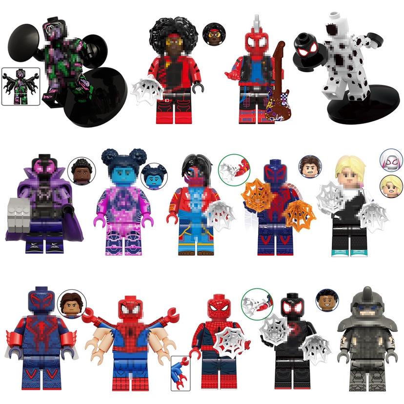 Bagged Superhero Spider-Man Boys Educational Building Blocks Set