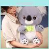 Adorable Koala Plush Toy Soft Stuffed Animal Cuddly Pillow For Girls And Kids
