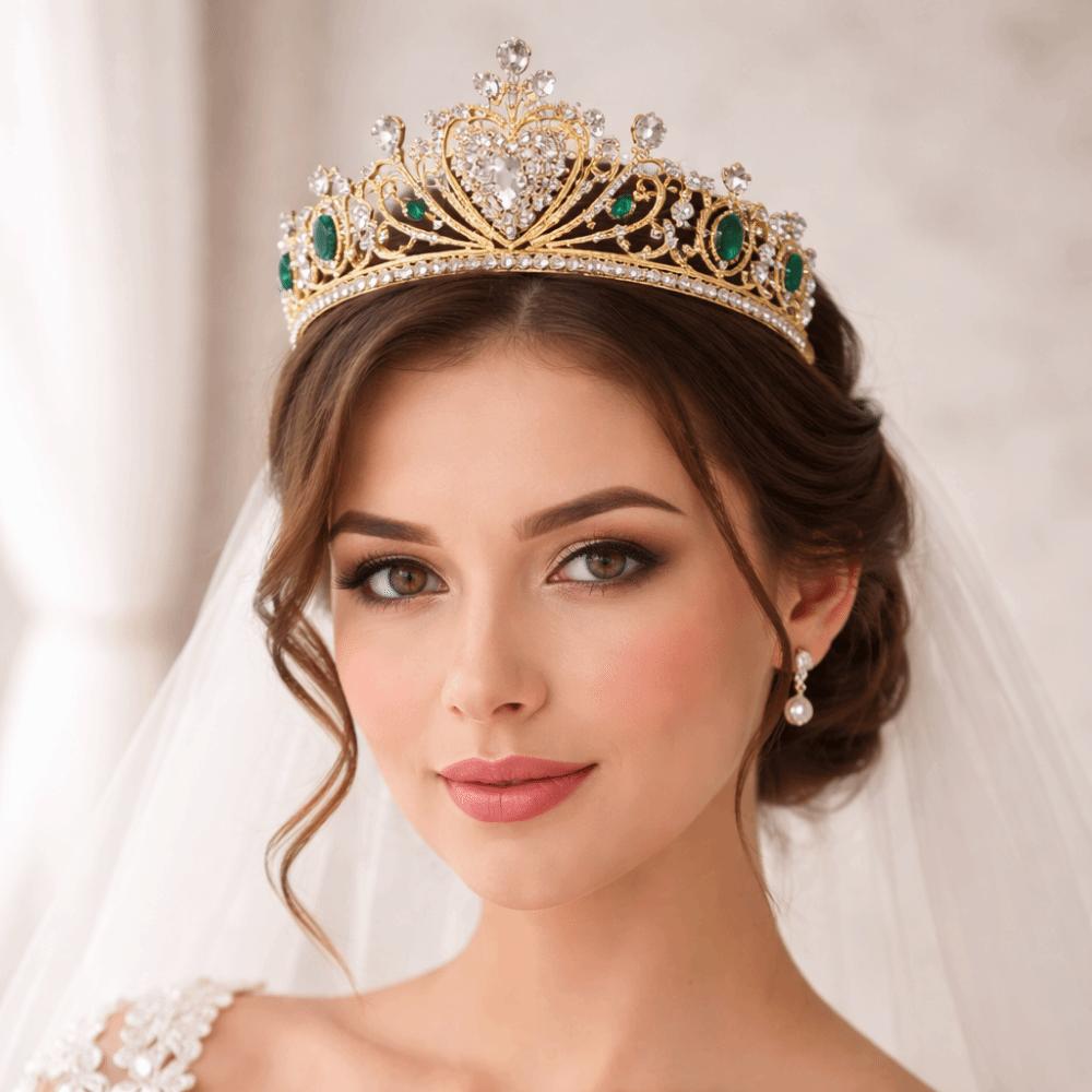 Headpieces Crystal Bridal Tiara Crown Sparkling Wedding Hair Tiara  Gorgeous Accessories