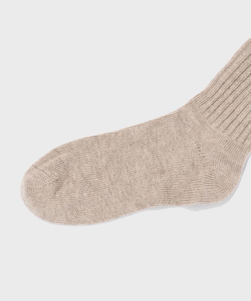 CARGOBROS FOR WOMAN Classic Ribbed Knee Socks (Beige)