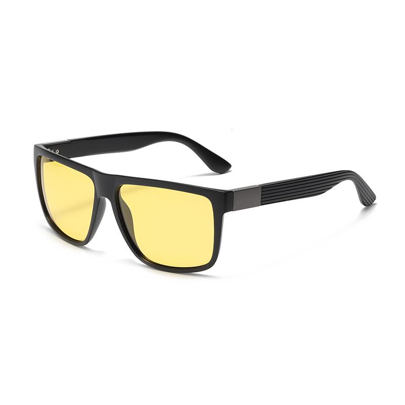 Herren Retro Quadratische Polarisierte Fahrsonnenbrille - Anti-UV