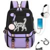 KATSEYE Fashion Girl Group Print Backpack, Large Capacity Teen Student Laptop Bookbag, Water-Resistant Daypack 60123-11