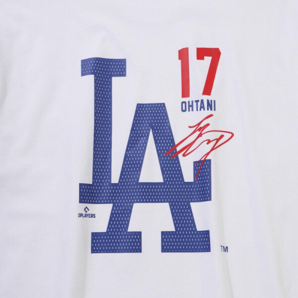 New Era La Dodgers SignaTure T shirT whiTe