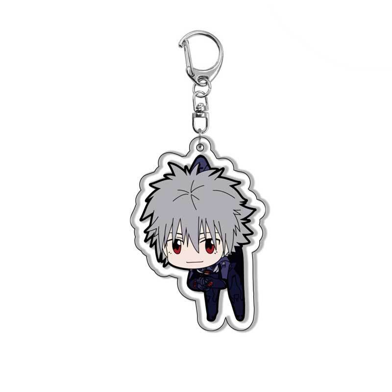 

Рей Аянами Синдзи Икари Аска Лэнгли Neon Genesis Evangelion Акриловый кулон 5.5 cm