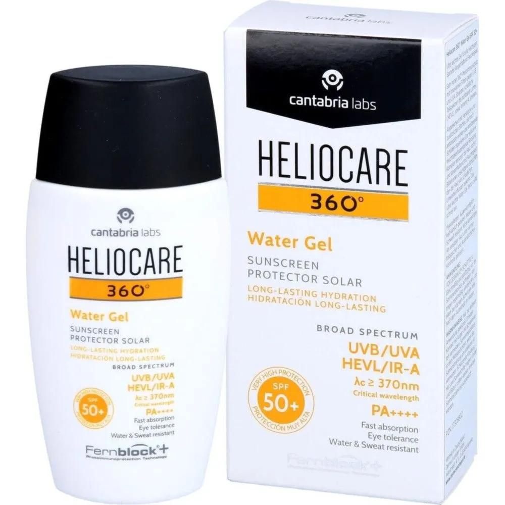 HELIOCARE 360 Water Gel SPF50+ 50ml Hydrating Sunscreen X 2