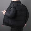 Men's new winter padded casual stand-up collar jacket padded jacket men's thickened thermal padded jacket men's clothing
