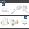 Yùnéng Automatic Sensor Flush Valve for Trough Toilets