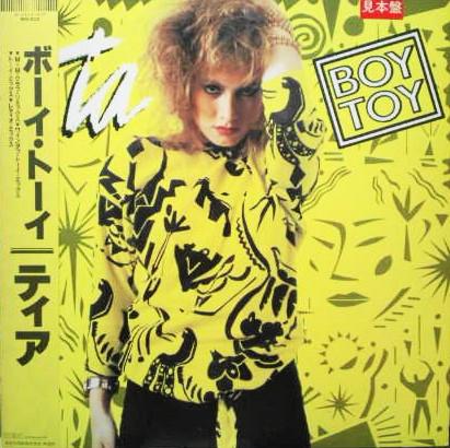 

12-дюймовая пластинка TIA - Boy Toy RPS1032 RCA 1987 Япония Оби Поп Б/У