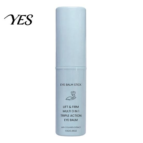 Quick Absorb Eye Cream 10g Under Balm Stick, Hydrating Non-greasy Brightener, Collagen Undereye for Dark Circles & Wrinkles 10g