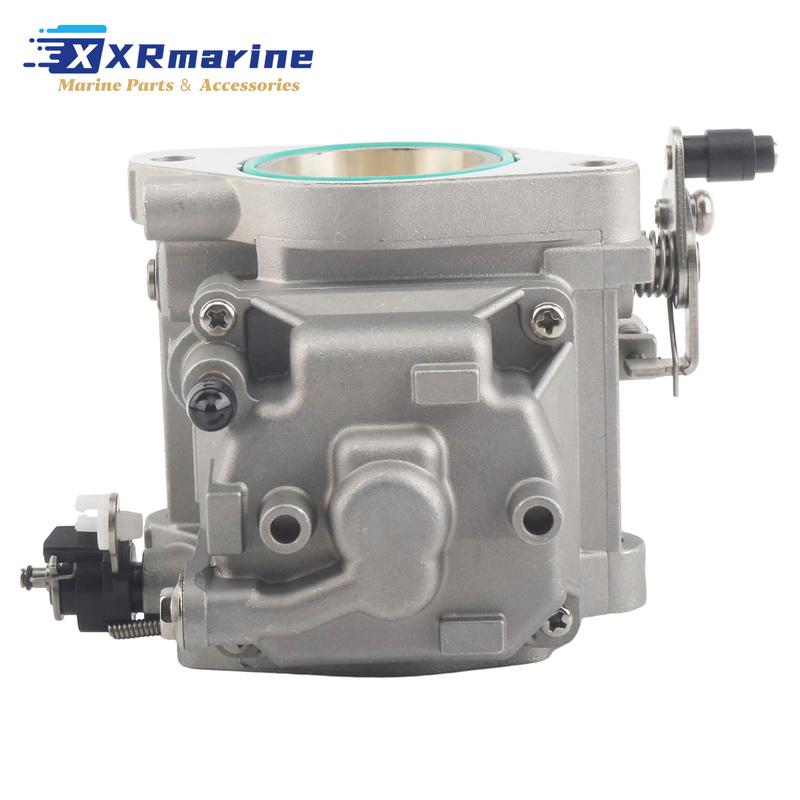 Outboard Carburetor Assy 66T-14301-60 Compatible with Yamaha 2 Stroke 40HP E40 C40 K40 Motors 66T-14301-00 66T-14301-70