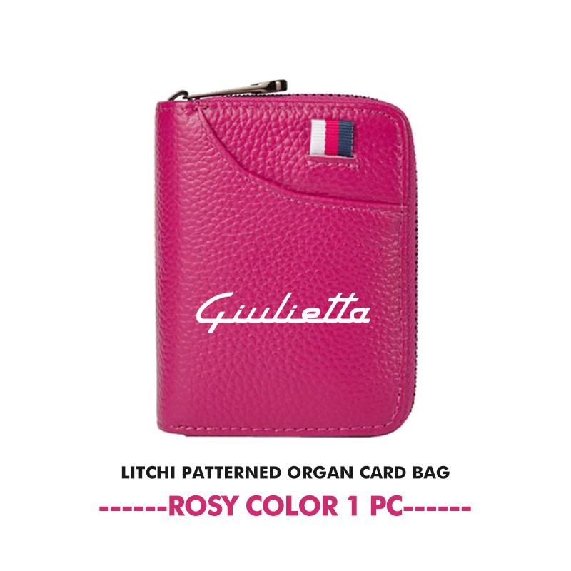 Car Stickers For Alfa Romeo Car Men Women Wallet Multi-functional Coin Cash Storage Bag Card Clip Protector Cover For Alfa Romeo