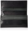 Long Wallet Buffalo Leather NH0810 Stitch 15301 [Kitamura] Men's Black/Green [Black]