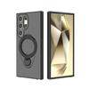 For Samsung Galaxy S24 Ultra Magnetic Phone Case,Soft TPU Kickstand MagSafe Phone Cover for Samsung Galaxy S24 Ultra