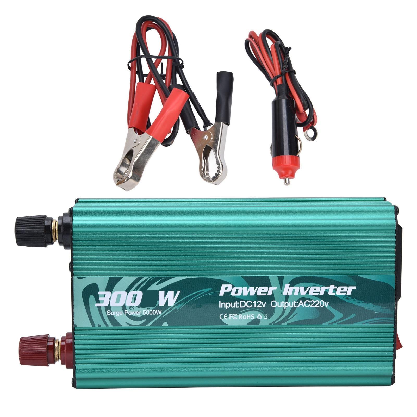 

300W Inverter Safe Modified Sine Intelligent Power Converter for Refrigerator Induction Cooker 12V to AC220V