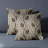 1 Pieces -2D Flat Printing Floral Patterned Cushion Pillow Decor Polyester Pillowcase Sofa Decorative Cushion Cover