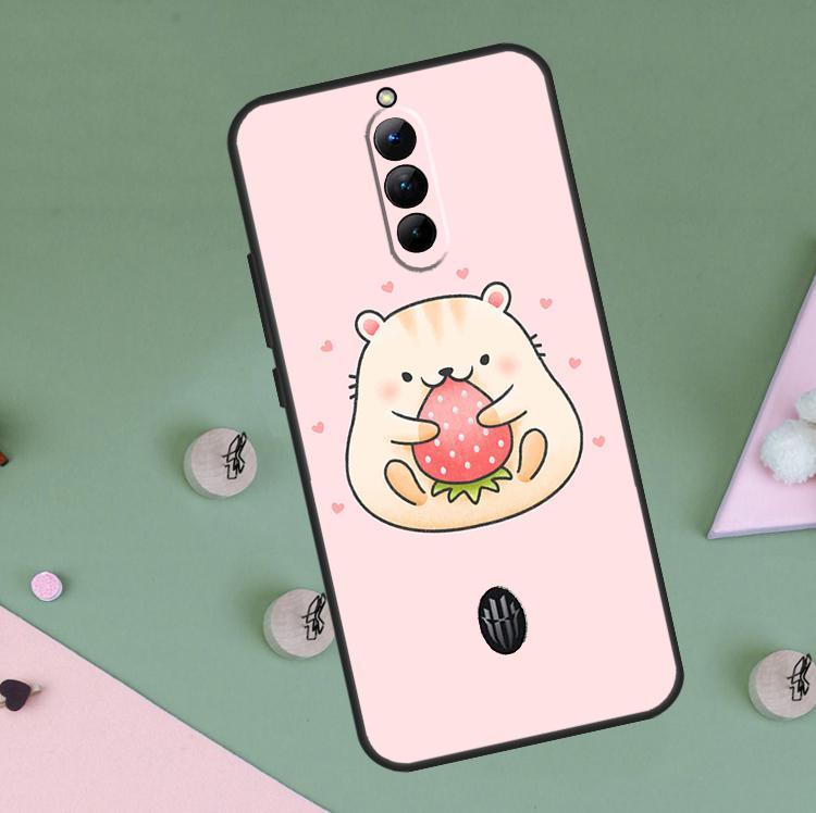 Rabbit mouse Hamster Case For Red Magic 9 8 10 Pro Plus 6 6S 7S 7 Pro 5G 6R RedMagic 9S 8S 10S Pro Plus Cover