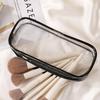 Clear Makeup Bag Portable Travel Toiletry Cosmetic Pouch Women's Transparent Waterproof Pouch Storage Home Travel Wash Kit Bag