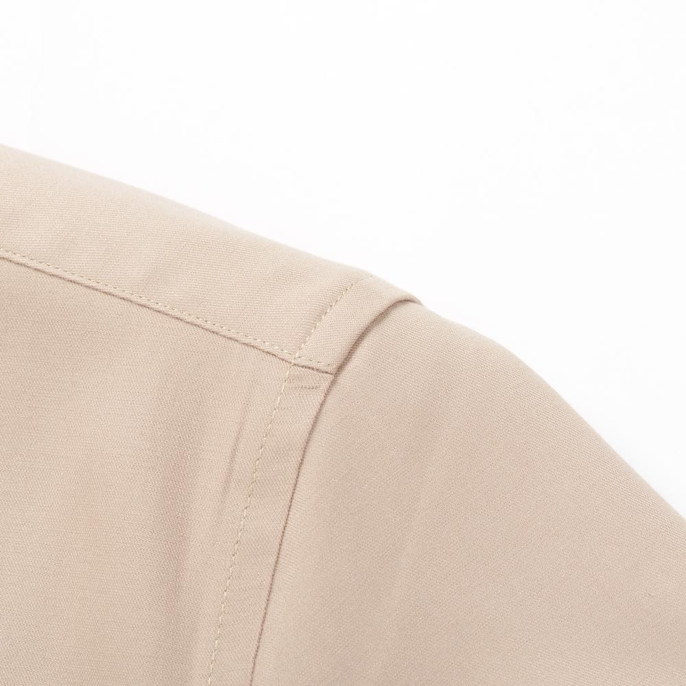 Haine Bărbat Bani Vechi de Lux Slim Fit Cămașă de Gală Mânecă Lungă Stretch în 4 Direcții Super Moale Mătase Fără Riduri Nasturi Cămăși Formale