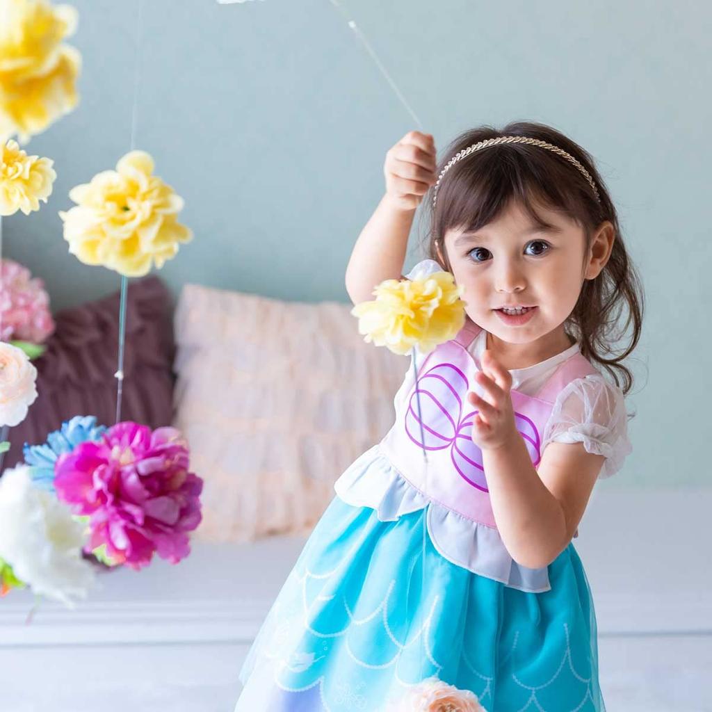 monoii Princess Apron Dress for Ariel Mermaid Apron Dress for Princess Halloween Cosplay E0146 Kids, Dress, Kids' One-Piece Girls, Dress, Costume,