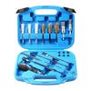Car Fuel Injector Cleaner Set Multifunction Wire Brush Adapter Oil Nozzle Clean Set for Universal Vehicle Truck Injector Seats