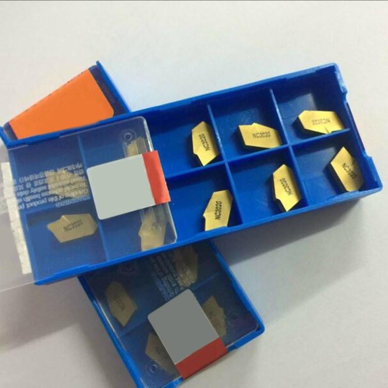 10 buc SP400 NC3020 GTN-4 Inserții din carbură cu tăiere cu caneluri, lățime de 4 mm ZQMX4N11-1E