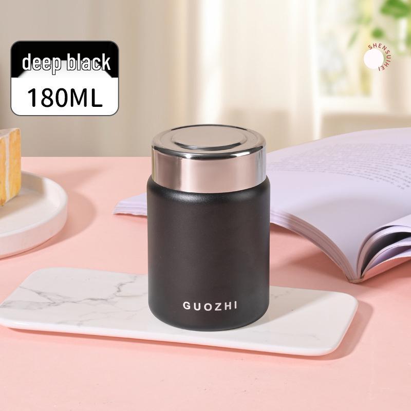 Stainless Steel Insulated Pocket Thermos: Fresh Color Tea & Water Cup for Office or School Use