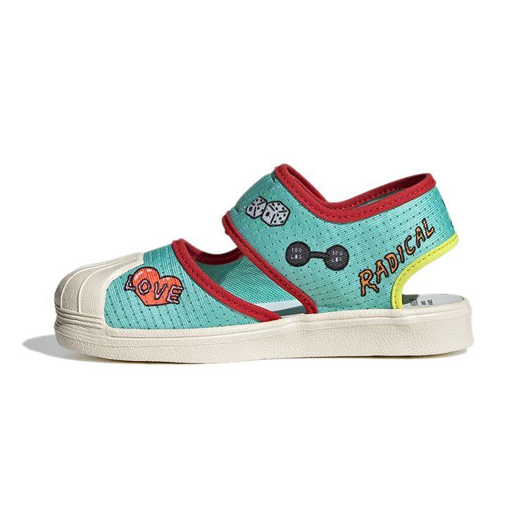 Adidas Originals Superstar 360 Sandal C Primeblue Cushioning Breathable Kids Sandals Kids Sandals Light-Blue FX4857