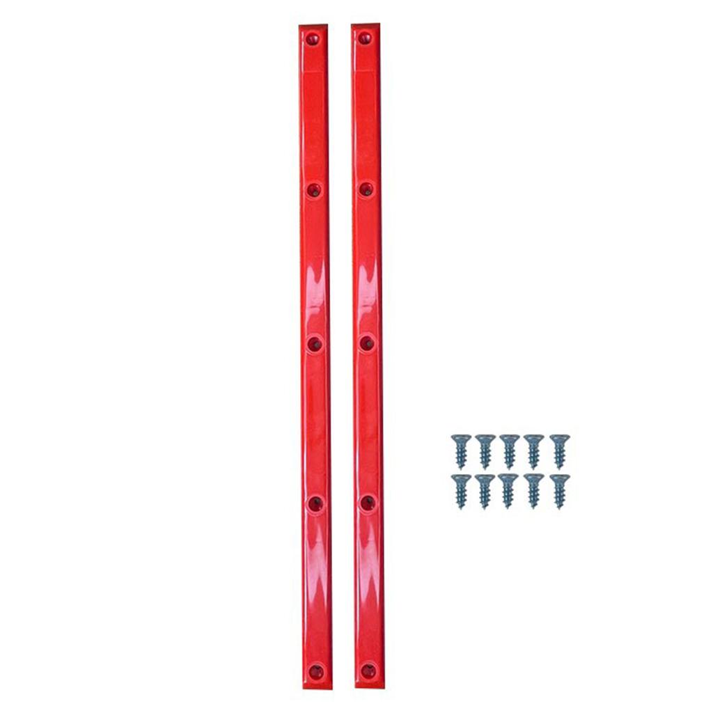 Shocked Resistant Skateboard Edge Protectors Light Weight Skateboard Rail Covers Shockproofed Skateboard Accessory