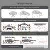Zhi Shi 304 Stainless Steel Steaming Racks