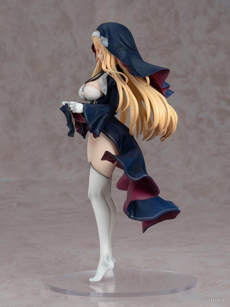 Maxcute Anime Sexy Figures Nun Charlotte 1/6 Ver. PVC Action Figure 18 ± for Adult Collection Gift Model Toys 26CM