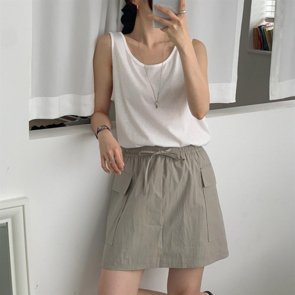 New ArrivAls Open Run A Line cArgo Skirt Mini Summer Skirt pAnts