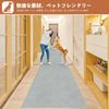 XINJIY Hallway 4mm Floor Kitchen Tile Entryway Long Compatible with Underfloor Solid Washable Carpet, 40x200cm, Thick, Anti-Slip, Water-Repellent,