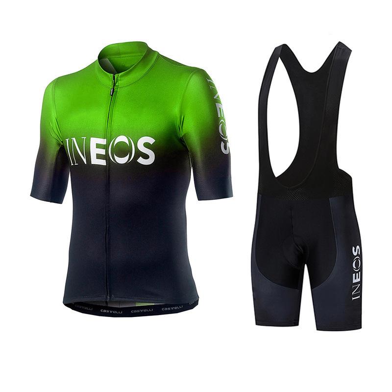 Cycling Suit Men's Summer Cycling Suit Breathable Short-sleeved Top Overalls 2026 Summer Breathable Cycling Suit Set