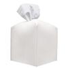 5 Zoll Quadratische PU-Leder Taschentuchspenderbox - Anpassbarer Rollenpapierhalter