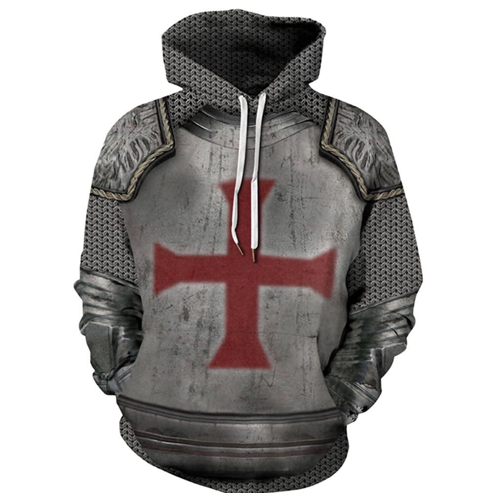 New Fashion Eagle Hoodie Funny Hooded Sweatshir Men's and Women's Long Sleeve Animal Pullover Shirt