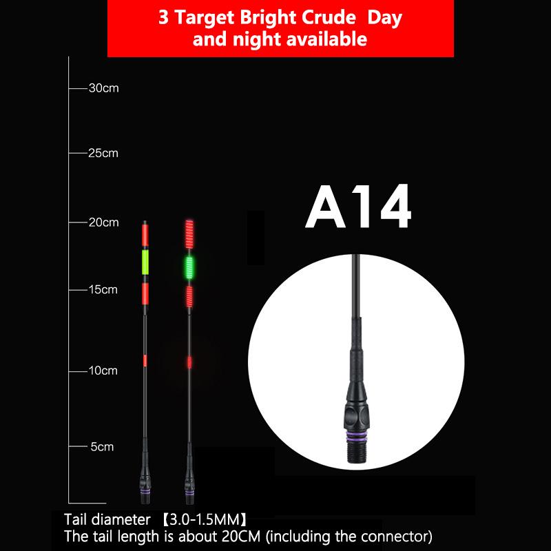 Smart Fishing Float Bite Alarm Fisk Agn Led Lys Fargeskifte Bøye Med