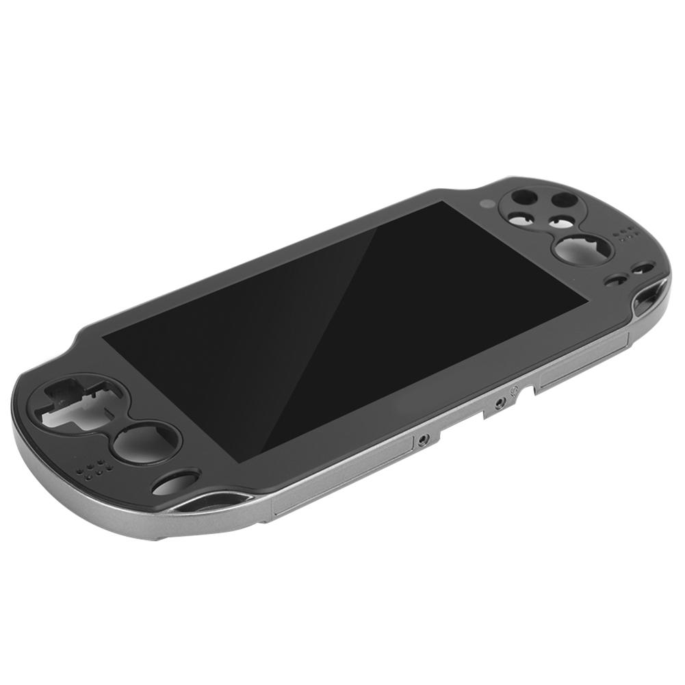 Pro PS Vita 1000 LCD výměna digitalizační obrazovky kompletní sestava s rámečkem šroubovák černý pro