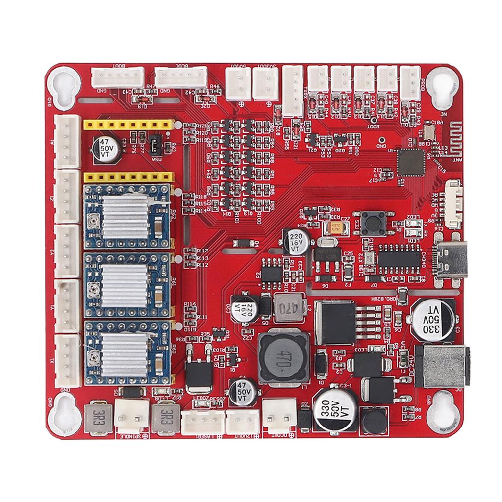 Mașină de gravat Placă de control cu 3 axe PWM TTL Sign Control Offline Placă de bază cu 3 axe cu cablu USB