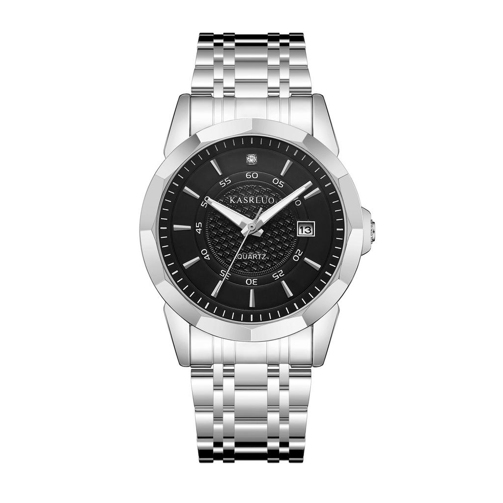 Casaro Watch Business Fashion Calendar Quartz Watch Luminous Men'S Watch Large Dial