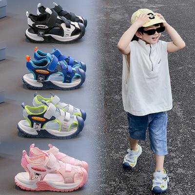 Outdoor-Sandalen im Jungen-Design - Neue rutschfeste Wasserschuhe für Sommer, Strand & Flusswanderungen