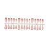 Long French False Nails Stick On Nails Nail Gradient Press on Nails DIY Art Accessories Display for Personal Style