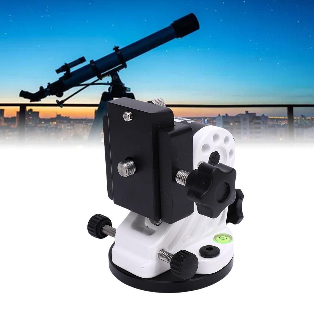 Latitude Adjustment Seat Aluminum 0 To 90 Degree Telescope Latitude Base Mount for Astronomical Telescope Accessories